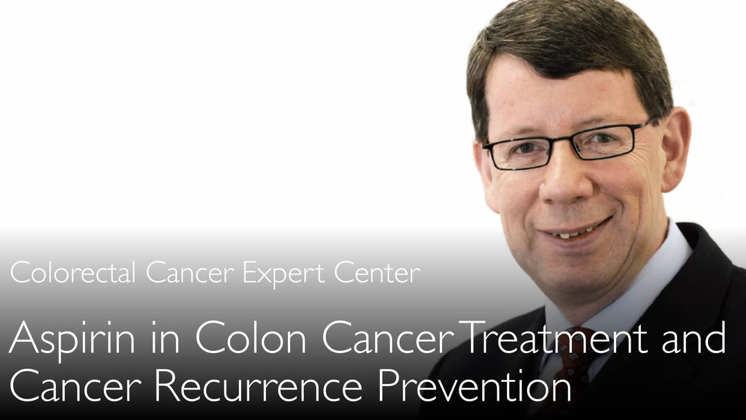Trattamento del cancro del colon con aspirina. Prevenzione del cancro colorettale. 6