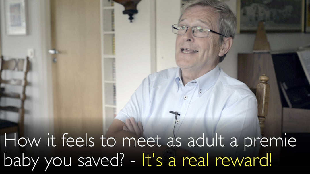 Storia del paziente. Bambino salvato dal Curosurf cresce e incontra l'inventore. 6