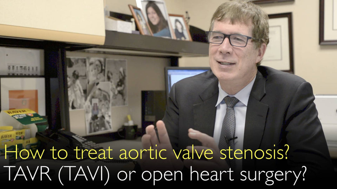 Come trattare la stenosi aortica? TAVR (sostituzione transcatetere della valvola aortica) o intervento chirurgico a cuore aperto? 1