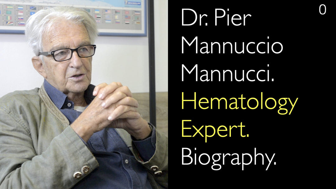 Dott. Pier Mannuccio Mannucci. Esperto in Ematologia. Biografia. 0