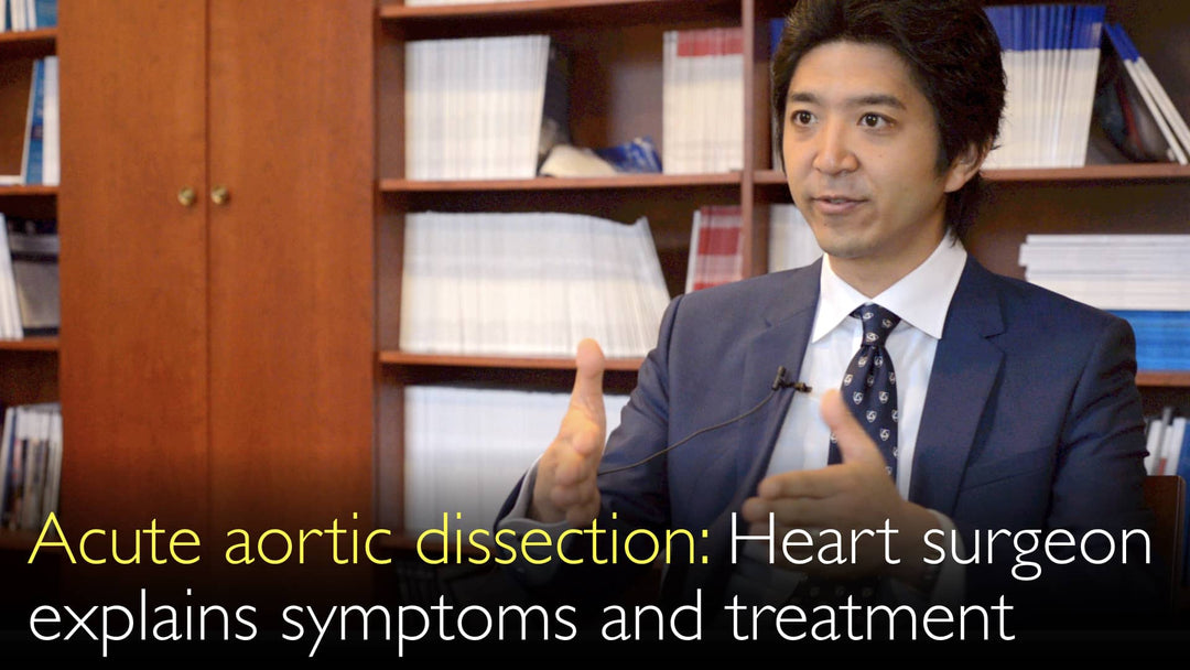 Dissezione aortica acuta. Il chirurgo cardiaco spiega i sintomi e il trattamento della sindrome aortica acuta. 1