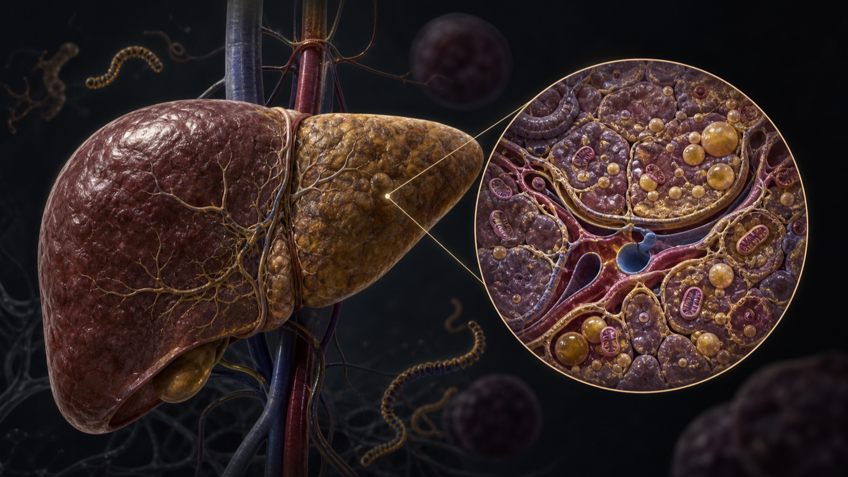 Original medical illustration for: A Young Man's Mystery Illness: Understanding Leptospirosis and Multi-Organ Failure. c14