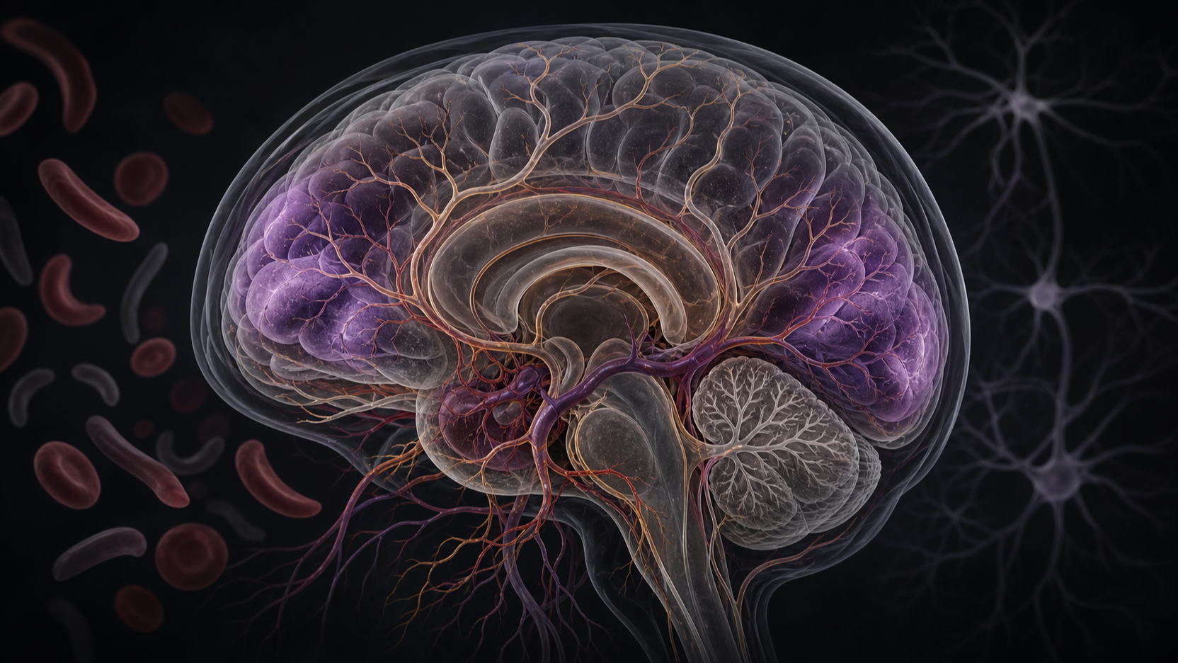 Original medical illustration for: Understanding Neurological Complications in Sickle Cell Disease: A Patient's Case Study