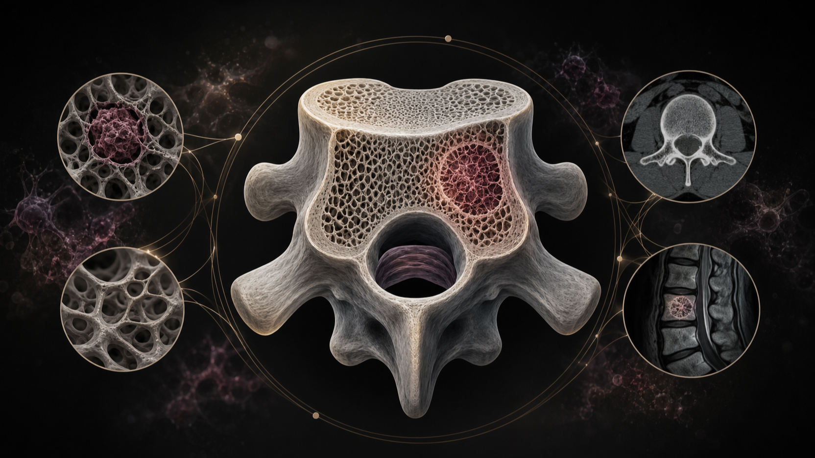 Original medical illustration for: Understanding Unexpected Bone Lesions: A Patient's Guide to the Bone-RADS Classification System