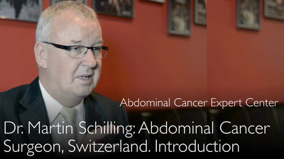 Dr. Martin Schilling. Chirurgo oncologico dell'esofago e del fegato. Biografia. 0