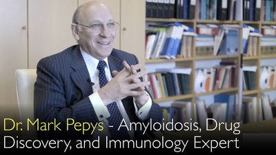 Dott. Mark Pepys. Specialista nel trattamento dell'amiloidosi e in immunologia. Biografia. 0