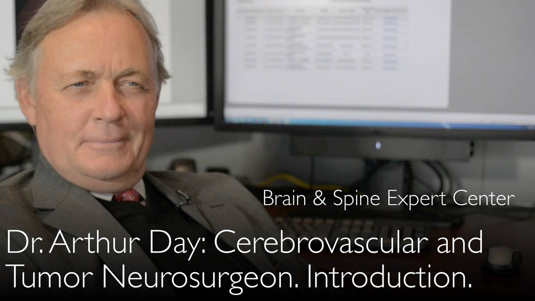 Dott. Arthur L. Day. Specialista in tumori cerebrali. Neurochirurgo cerebrovascolare. Biografia. 0