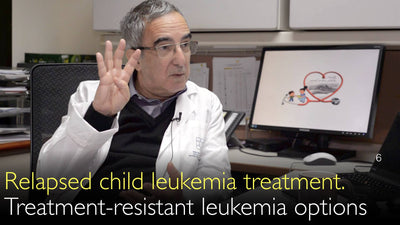 Leucemia infantile recidivata. Opzioni terapeutiche per leucemia resistente al trattamento. Immunoterapia. 6