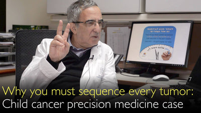 Perché è necessario eseguire il sequenziamento genomico di ogni tumore? Esempio di medicina di precisione in oncologia pediatrica. Caso clinico. 7