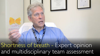 Mancanza di respiro. Seconda opinione medica specialistica. Valutazione da parte di un team multidisciplinare. 6