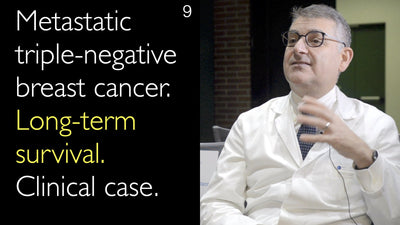 Carcinoma mammario triplo negativo metastatico. Sopravvivenza a lungo termine. Caso clinico. 9