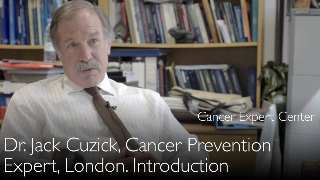 Dott. Jack Cuzick. Esperto in Prevenzione Oncologica. Biografia. 0