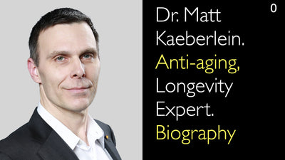 Dott. Matt Kaeberlein. Esperto in Anti-invecchiamento e Longevità. Biografia. 0
