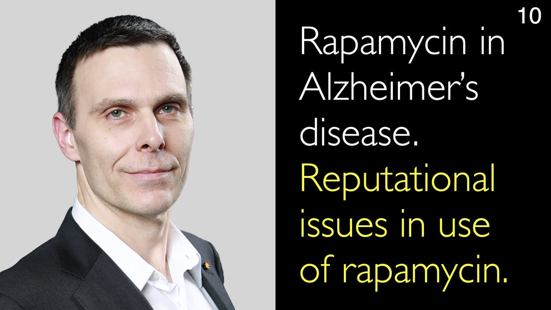 Rapamicina nella malattia di Alzheimer. Questioni reputazionali nell'uso della rapamicina. 10