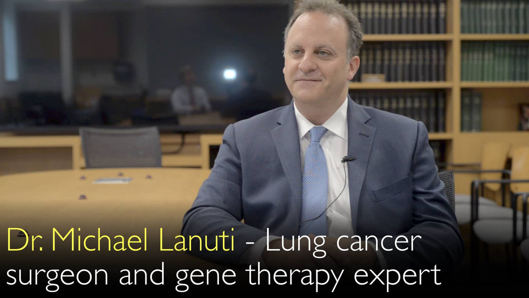 Dr. Michael Lanuti. Chirurgo del cancro del polmone e del cancro esofageo. Esperto in terapia genica oncologica. Biografia. 0