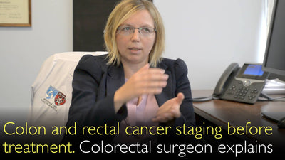 Stadiazione del cancro del colon e del retto prima del trattamento. 1