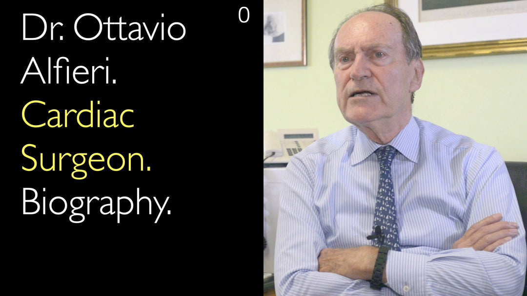 Dott. Ottavio Alfieri. Chirurgo Cardiaco. Biografia. 0