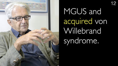 MGUS e sindrome di von Willebrand acquisita. 12