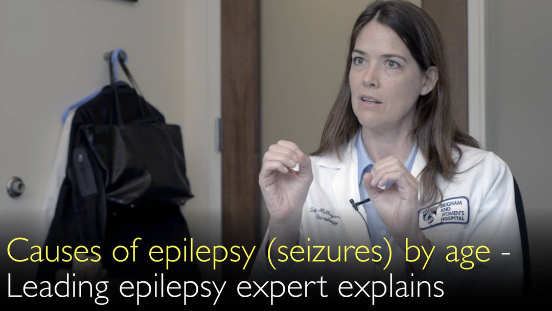 Cause di epilessia per fascia d'età. Crisi epilettiche nei bambini piccoli e negli adulti anziani. 1