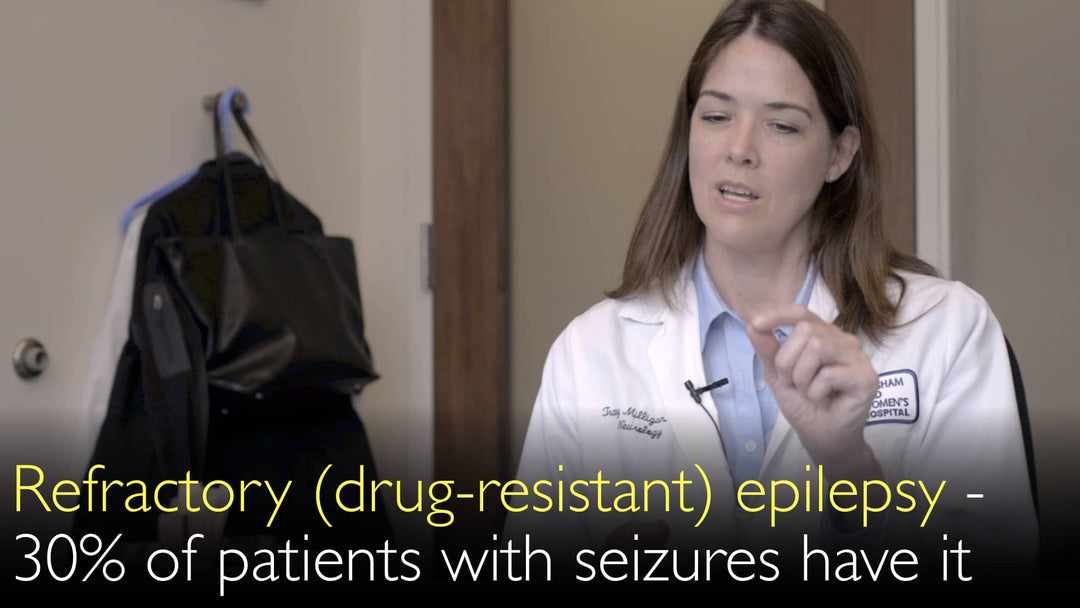 Epilessia farmacoresistente. Il 30% dei pazienti con crisi epilettiche presenta epilessia farmacoresistente. 6