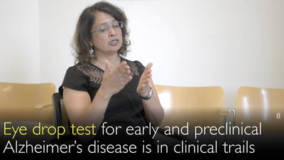 Test con collirio per la diagnosi precoce della malattia di Alzheimer. 7