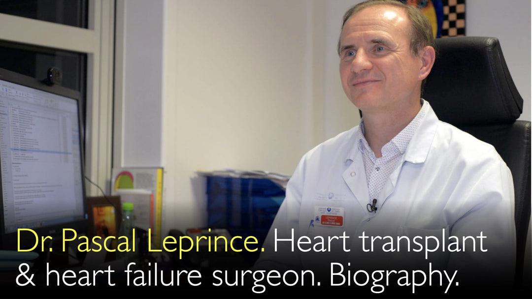Dr. Pascal Leprince. Trapianto cardiaco, chirurgia cardiaca, scompenso cardiaco avanzato, esperto in ECMO (ossigenazione extracorporea a membrana). Biografia. 0