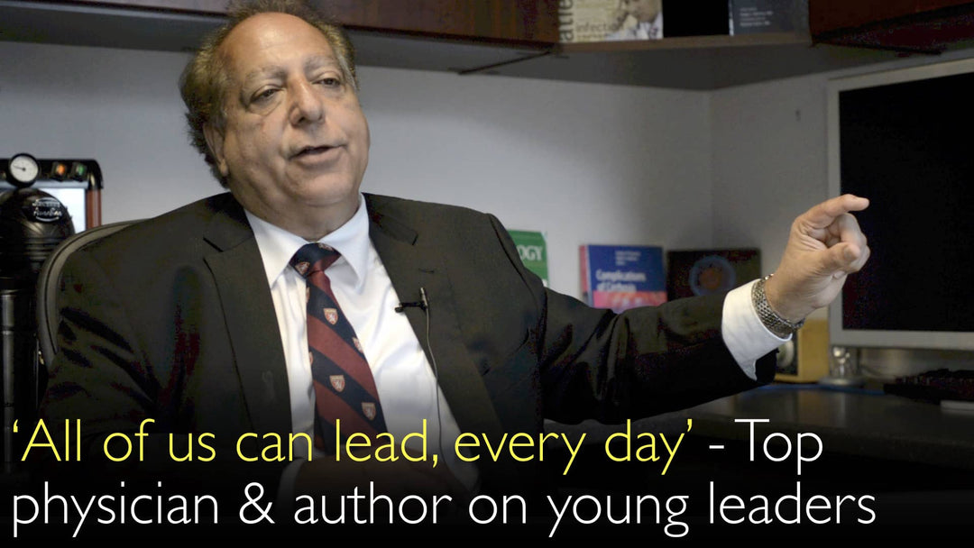 Tutti noi possiamo essere leader, ogni giorno. Il dottor Sanjiv Chopra parla dei giovani leader. 5