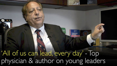 Tutti noi possiamo essere leader, ogni giorno. Il dottor Sanjiv Chopra parla dei giovani leader. 5