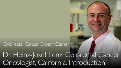 Dott. Heinz-Joseph Lenz. Specialista in medicina di precisione per il cancro colorettale. Biografia. 0