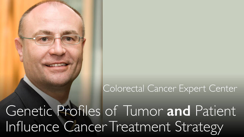 Colon cancer precision treatment. Genetics of tumor and genetics of patient are inseparable. 6
