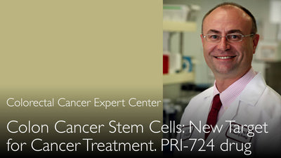 Cellule staminali nel trattamento del cancro del colon. Chemioterapia con PRI-724. 7