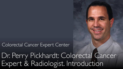 Dr. Perry Pickhardt. Radiologo specializzato in tumore del colon-retto. Biografia 0