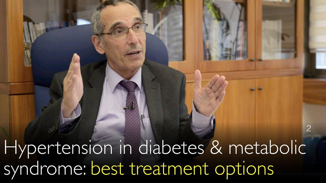 Ipertensione nel diabete e nella sindrome metabolica. Migliori opzioni di trattamento. 2